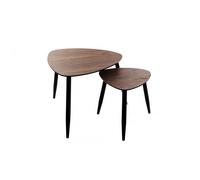 Lot De 2 Tables Mileo Noyer Atmosphera