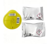 Lot de 2 tablettes de détartrage pour machines à café Tassimo avec disque T jaune - Élimine efficacement l'accumulation de calcaire - Compatible avec Bosch Joy Happy Caddy Charmy My Way