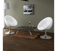Barstoelen st similicuir wit