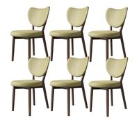 Lot de 2 tabourets de bar hauts de 71,1 cm avec coussin en bois et cuir, chaises de salle à manger sans accoudoirs pour cuisine, îlot de café et bar, solution d'assise confortable
