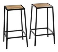 5five Tabourets de bar Aliaj – Lot de 2