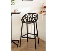 SKLUM Lot de 2 Tabourets Hauts Ores Noir ↑65 cm
