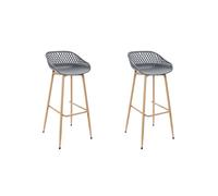 Generique Tabouret de bar Malaga Contemporain Gris