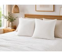 Lot de 2 Taies d’Oreiller 60 x 60 cm - Double Gaze de Coton - GAÏA Blanc | Double gaze de coton ultra douce et respirante