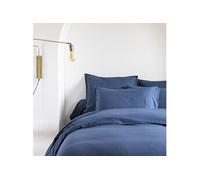 Lot de 2 taies d'oreiller coton lavé - Bleu marine 50x70 - CELESTE