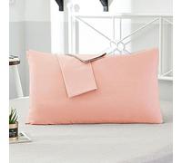 Lot de 2 taies d'oreiller en coton - 1-50 x 90 cm