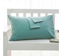 Lot de 2 taies d'oreiller en coton - 3-50 x 60 cm