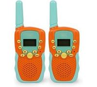 Legami - Lot de 2 talkies-Walkies, Talkies-Walkies à 8 Canaux, Transmission jusqu'à 3-5 km en Espace Ouvert, Volume Réglable, Radio pour Communication à Distance, 4 x 14 x 2 cm
