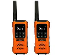 Lot de 2 talkie-walkies d'extérieur FR300OE Orange-Noir
