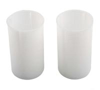 Lot de 2 tamis à ventouse pré-filtre pour piscine SPS25 SPS50 SPS75 SPS100, panier de rechange pour filtre de piscine, 74 mm de diamètre supérieur