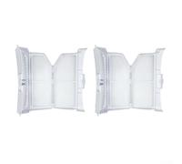 Lot de 2 tamis de rechange pour filtre à peluches Bosch Siemens 752387 IQ500 IQ700 pour sèche-linge de classe ISensoric, piège à peluches en plastique pour une capture efficace des peluches