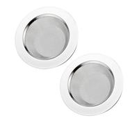 Lot de 2 Tamis d'Encens 10cm en Acier Inoxydable, Filtre de Rechange à Mailles Fines pour Brûle-Parfum, Disque Résistant pour Résines et Herbes, Accessoire d'Aromathérapie pour Maison et Yoga