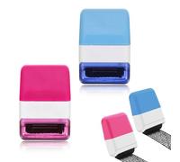 Lot de 2 tampon confidentiel de Protection Contre le Vol d'Identité, Tampon de protection de l'identité, Timbre à Rouleau de Sécurité Pour Sceau de Confidentialité et Protection de la Vie Privée