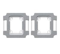 Lot de 2 tampons de nettoyage en microfibre avec support pour robot de nettoyage de fenêtre ECOVACS WINBOT W3 Omni Montage facile sans outil
