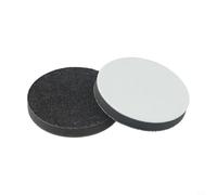 Lot de 2 tampons de polissage double face pour polissoirs et polisseuses, pas de ponçage nécessaire, tampons abrasifs en mousse réutilisables (12,7 cm)