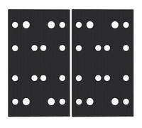 Lot de 2 tampons de rechange en éponge douce, 80 x 133 mm, compatibles avec Festool RTS 400/RS 400/RTSC 400