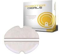 Lot de 2 tampons de rechange en microfibre pour robot aspirateur Roborock E2, E3, E35, E4.