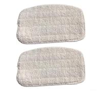 Lot de 2 tampons de rechange pour balai vapeur Hoover, lavables et réutilisables, compatibles avec Steams Capsules Plus et Steam Capsule Deluxe, installation facile