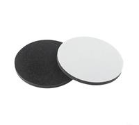 Lot de 2 tampons de retrait de peau orange de 7,6 à 17,8 cm, alternative non abrasive pour correction de peinture/disques de polissage pour détails automobiles (17,8 cm)