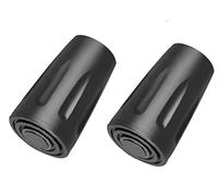 Lot de 2 tampons en caoutchouc LEKI pour bâtons de marche/bâtons de trekking pour tous les tampons en caoutchouc standards/bâtons de trekking/asphalte/gravier/montagne/accessoires de bâtons de