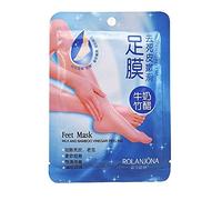 Lot de 2 tampons exfoliants pour soulager la douleur des pieds - Pour homme et femme