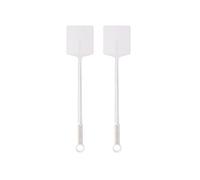 Lot De 2 Tapettes À Mouches, Longue Main, Manuelle, Multifonctionnelle, for Insectes, Moustiques, Guêpes, Intérieur Et Extérieur