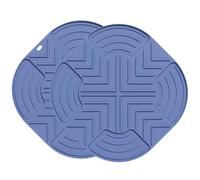 Lot de 2 tapis antidérapants en silicone pour plan de travail - Pour cuisine - Résistant à la chaleur - Fabriqué à partir de qualité alimentaire - Conçu pour une utilisation durable avec une bonne