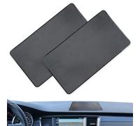 Lot de 2 tapis antidérapants en silicone pour tableau de bord de voiture, pour décoration de voiture, téléphones portables, lunettes de soleil et clés