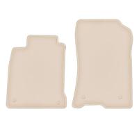 Lot de 2 Tapis Avant Velours sur Mesure pour Renault Laguna III 2007-2015 | pour berline à hayon/break ; velours ras haut de gamme (100 % polypropylène), env. 8 mm ; antidérapant, fixations rondes (typ