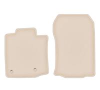 Lot de 2 Tapis Avant Velours sur Mesure pour Toyota Land Cruiser J150 2009- | pour tout-terrain ; velours ras haut de gamme (100 % polypropylène), env. 8 mm ; antidérapant, fixations ovales (type TL)