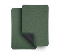 Lot de 2 tapis de bain ultra fins en caoutchouc antidérapant pour salle de bain, séchage rapide, lavable en machine, poils bas, absorbants, douche à l'extérieur, évier, accessoires de décoration