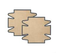 Lot de 2 tapis de cuisson en silicone anti-adhésif avec poignées confortables pour faciliter le transfert et le nettoyage de la pâte