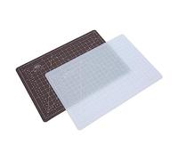 Lot de 2 Tapis de Découpe Auto-cicatrisants en PVC A5, Parfaits pour le Matelassage, la Couture, L'artisanat, le Modélisme, Léger et Portable