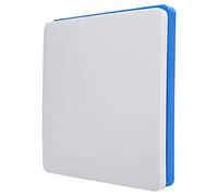 Lot de 2 tapis de modelage de gâteau en pâte à sucre pour enfants Bleu + blanc 20,3 x 20,3 cm