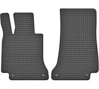 Lot de 2 tapis de sol avant en caoutchouc pour Mercedes-Benz Classe C W205 (à partir de 2014) - Ajustement parfait