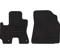 Lot de 2 tapis de sol avant en velours noir Lux pour Toyota RAV4 II 5D 4WD (2000-2005)