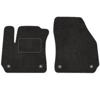 Lot de 2 tapis de sol avant en velours pour Opel Zafira B 2005-2011 - Ajustement parfait