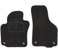 Lot de 2 tapis de sol avant en velours pour Seat Leon II (2005-2012) - Ajustement parfait