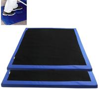Lot de 2 tapis de sol de désinfection antimicrobienne - Couche d'éponge imperméable pour les entrées, les hôpitaux, les laboratoires et les cliniques vétérinaires