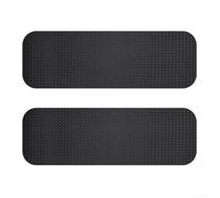 Lot de 2 tapis d'équipement de fitness avec fond antidérapant en silicone et mousse absorbant les chocs, conçus pour les sols et réduisant le bruit de l'équipement