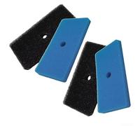 Lot de 2 tapis filtrants de rechange pour aquariums et bassins compatibles avec 871980305528, 52231, 52229 pour améliorer le débit d'eau et maintenir un environnement plus propre