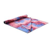 Lot de 2 tapis yoga imprimés antidérapants, couverture fitness absorbante, pliable et portable, serviette voyage for exercices sports(Color 3)