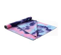Lot de 2 tapis yoga imprimés antidérapants, couverture fitness absorbante, pliable et portable, serviette voyage for exercices sports(Color 2)
