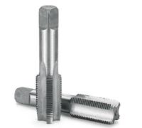 Lot de 2 tarauds à main à pointe spirale HSS - Outil de réparation pour couper de nouveaux fils dans le bois, le plastique, l'aluminium et les matériaux souples