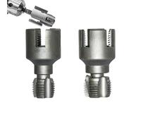 Lot de 2 tarauds extérieurs pour tuyaux, outil de coupe pour bois, maison, construction, atelier, industrie, machines de jardinage