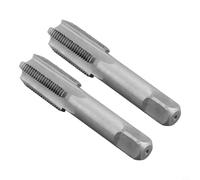 Lot de 2 tarauds métriques à main droite en acier rapide pour une utilisation manuelle dans des applications traversantes