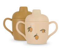 Lot de 2 tasses à bec Citron