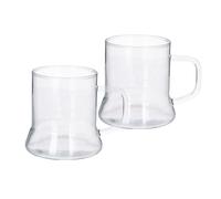lot de 2 tasses à café de 250 ml Tasse à café Tasse à thé Verre à boire