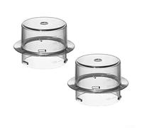 Lot de 2 tasses à mesurer avec bouchon doseur compatible avec robot de cuisine Monsieur Cuisine, capacité de 5 à 100 ml pour un versement précis du liquide, passe au lave-vaisselle, accessoire pour la