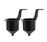 Lot de 2 tasses à mesurer la consistance du liquide, épaisseur de la tasse à mesurer la viscosité de la peinture, vernis, encres de rechange SG244